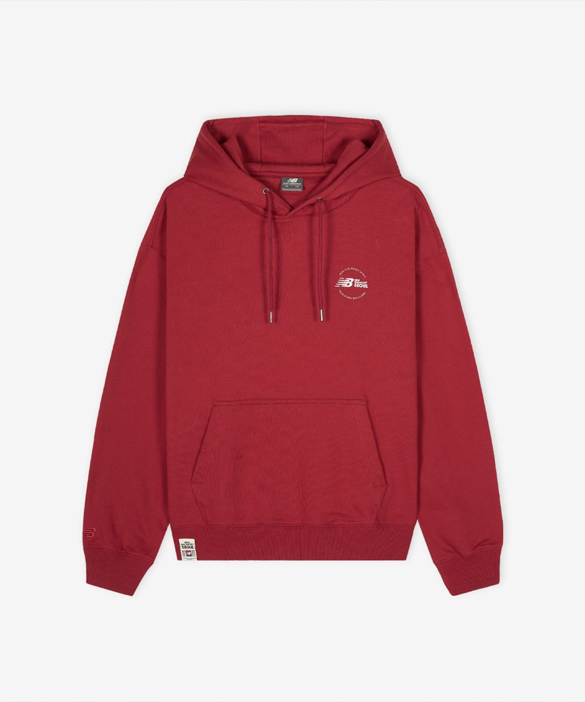 뉴발란스(NEW BALANCE) NBN0G2A013 / UNI NB 서울 글로벌 익스클루시브 후드티 (RED)