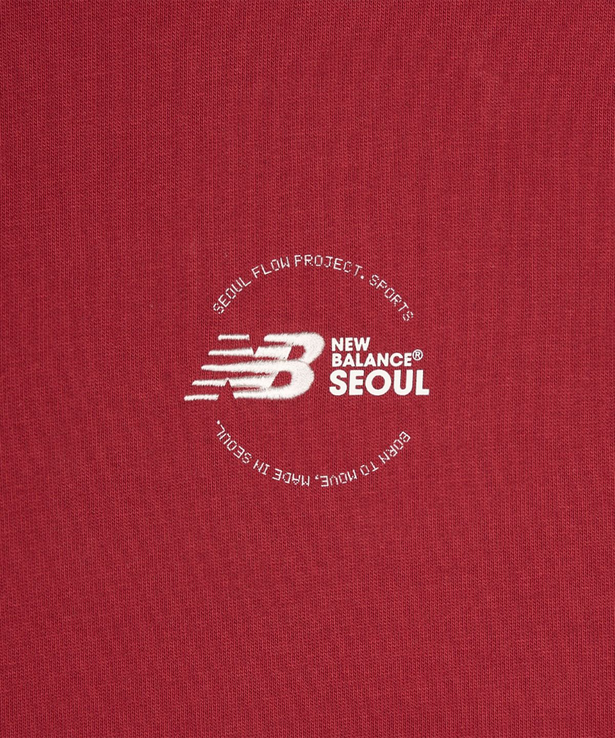 뉴발란스(NEW BALANCE) NBN0G2A013 / UNI NB 서울 글로벌 익스클루시브 후드티 (RED)