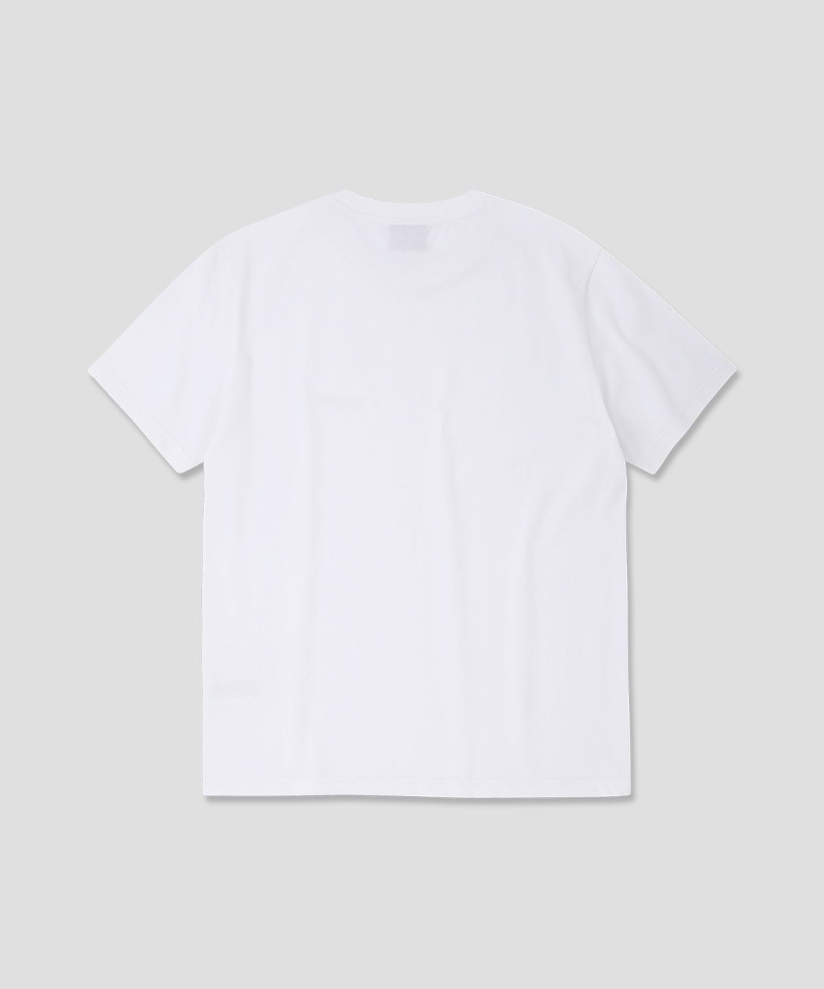 돌핀웨이브어패럴(DOLPHIN WAVE APPAREL) [3팩]돌핀 아치로고 티셔츠 화이트 & 화이트 & 화이트