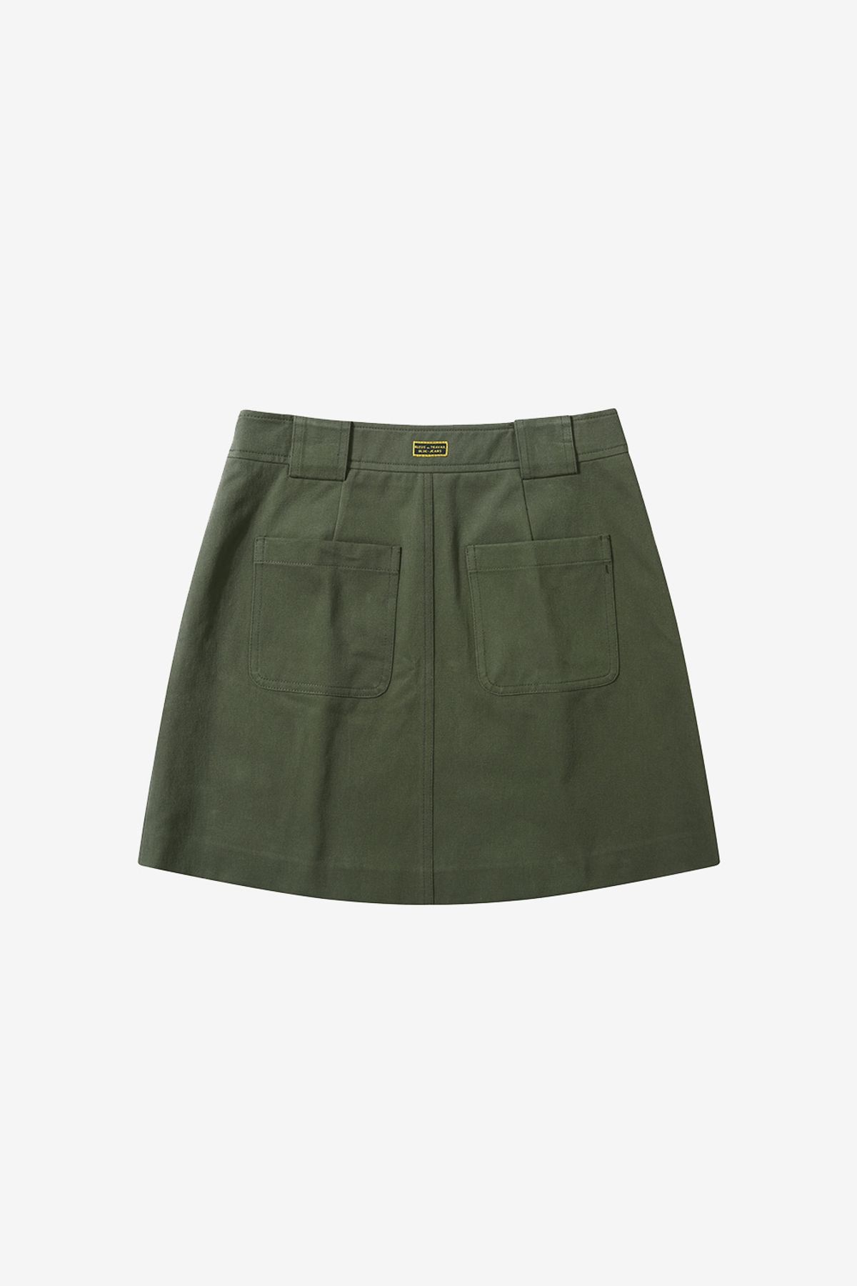 르몽생미셸(LE MONT ST MICHEL) Cotton pocket skirt_Khaki