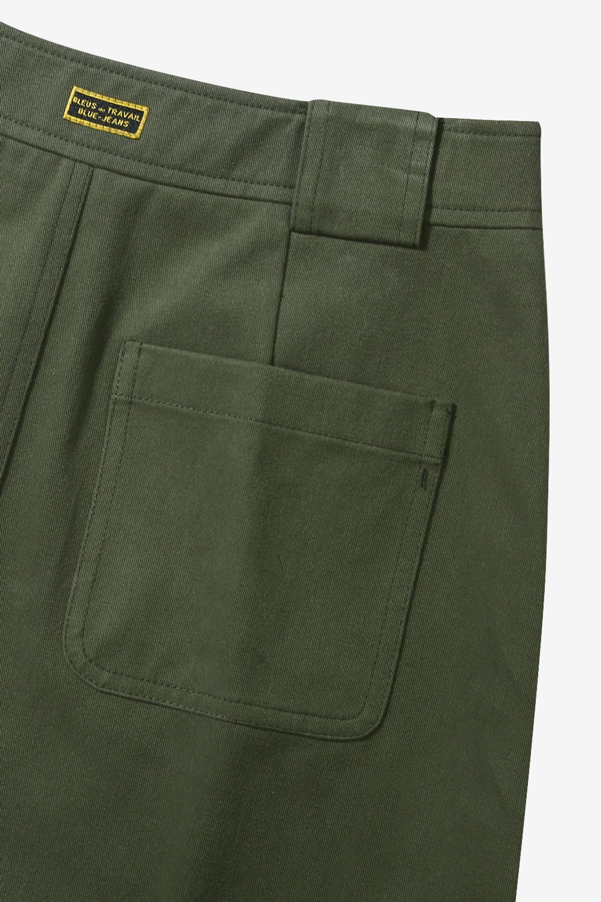 르몽생미셸(LE MONT ST MICHEL) Cotton pocket skirt_Khaki