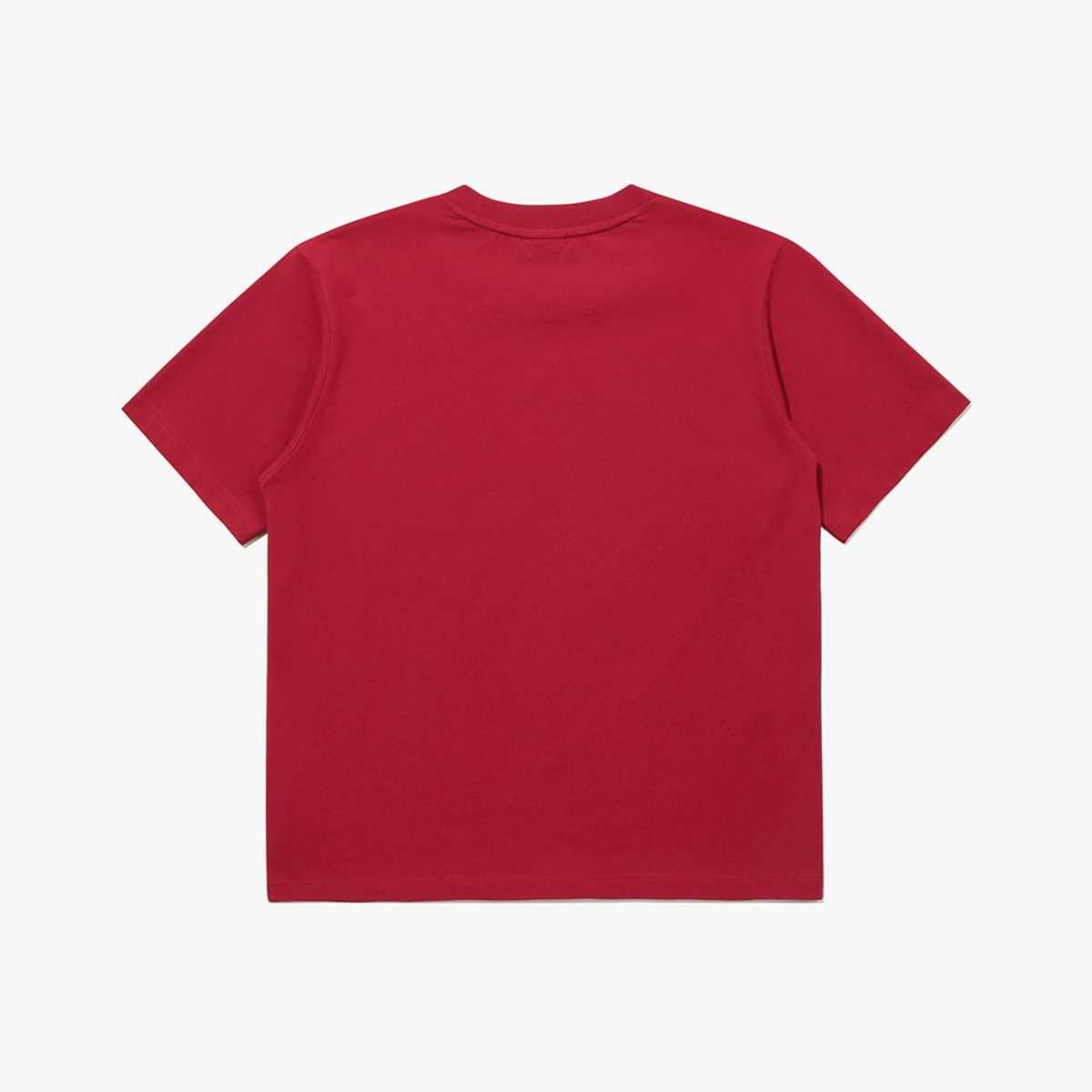 디아도라(diadora) 하트 로고 반팔 티셔츠 RED