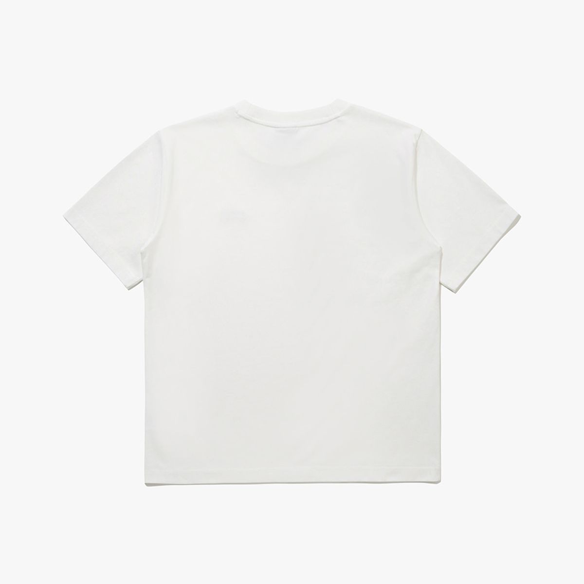 디아도라(diadora) 컴피 와펜 베이직 반팔 티셔츠 IVORY