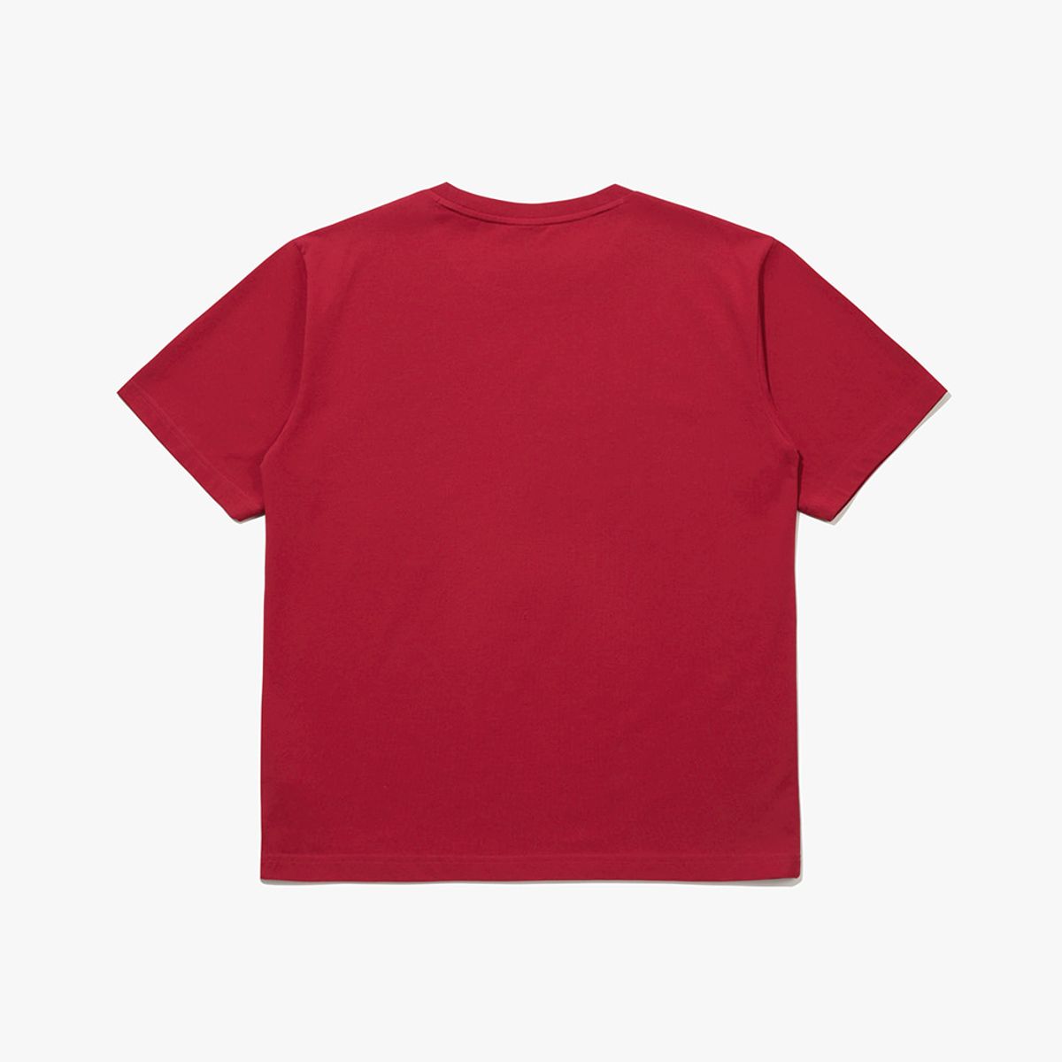 디아도라(diadora) 컴피 와펜 베이직 반팔 티셔츠 RED