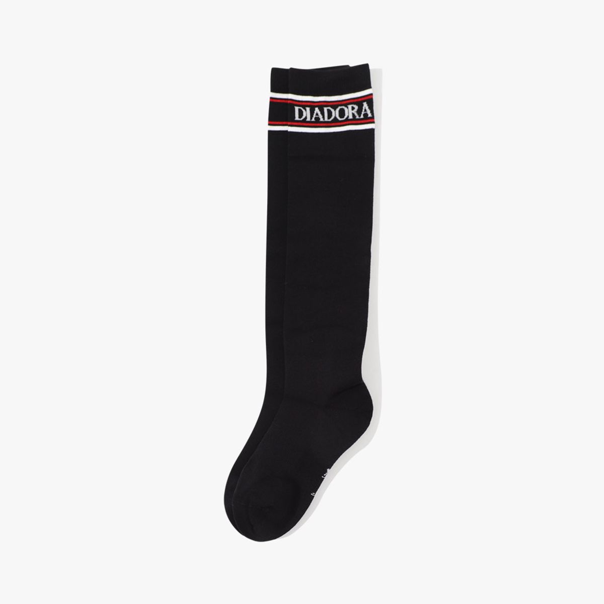디아도라(diadora) 베이직 니삭스 블랙 BLACK