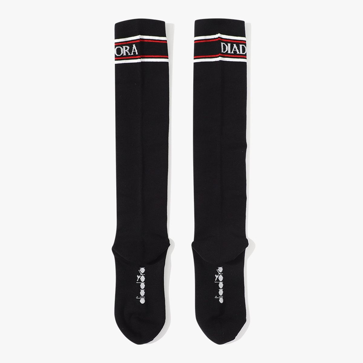 디아도라(diadora) 베이직 니삭스 블랙 BLACK