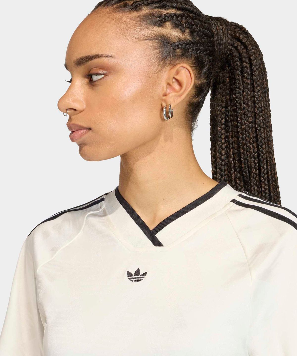 아디다스(ADIDAS) 루치드 축구 저지 - 화이트 / KC9122