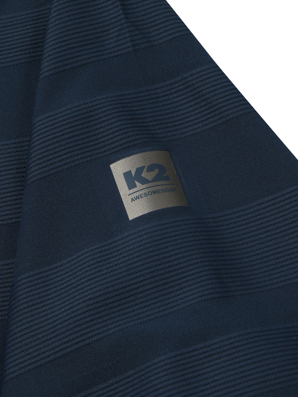 케이투(K2) BOOST_긴팔 자가드 폴로 티셔츠_INDIGO BLUE