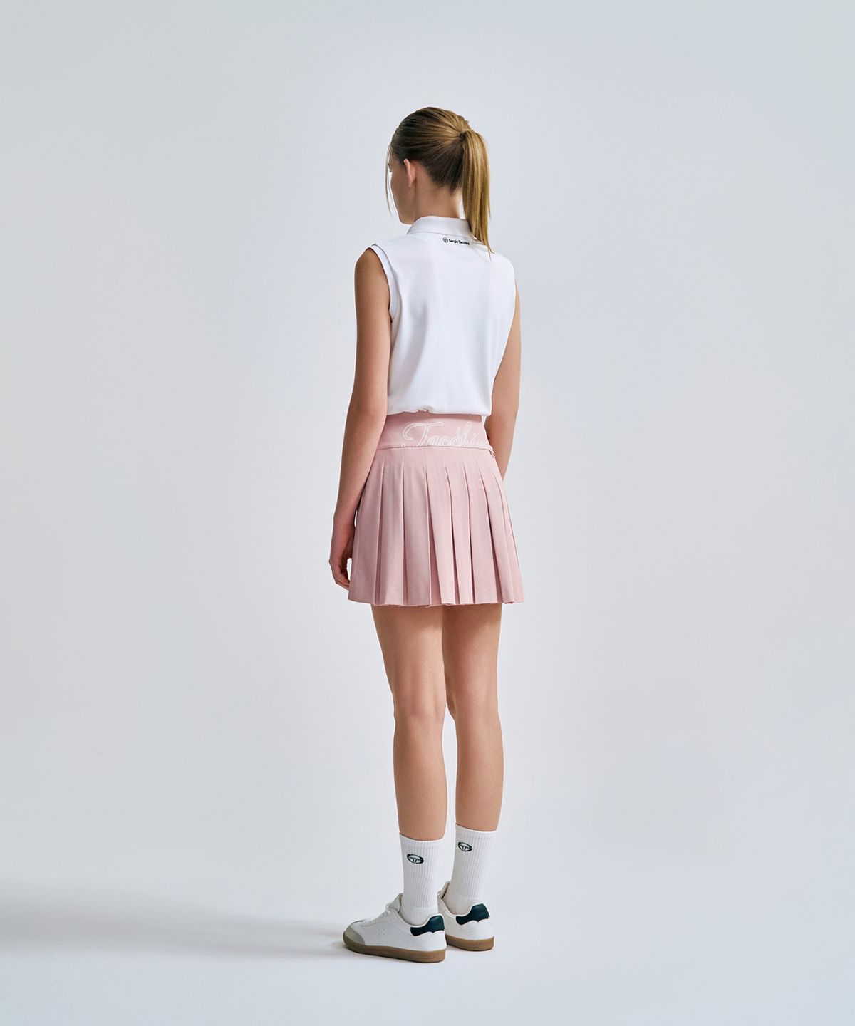 세르지오 타키니(SERGIO TACCHINI) W 플레잉 슬리브리스 폴로 (White)