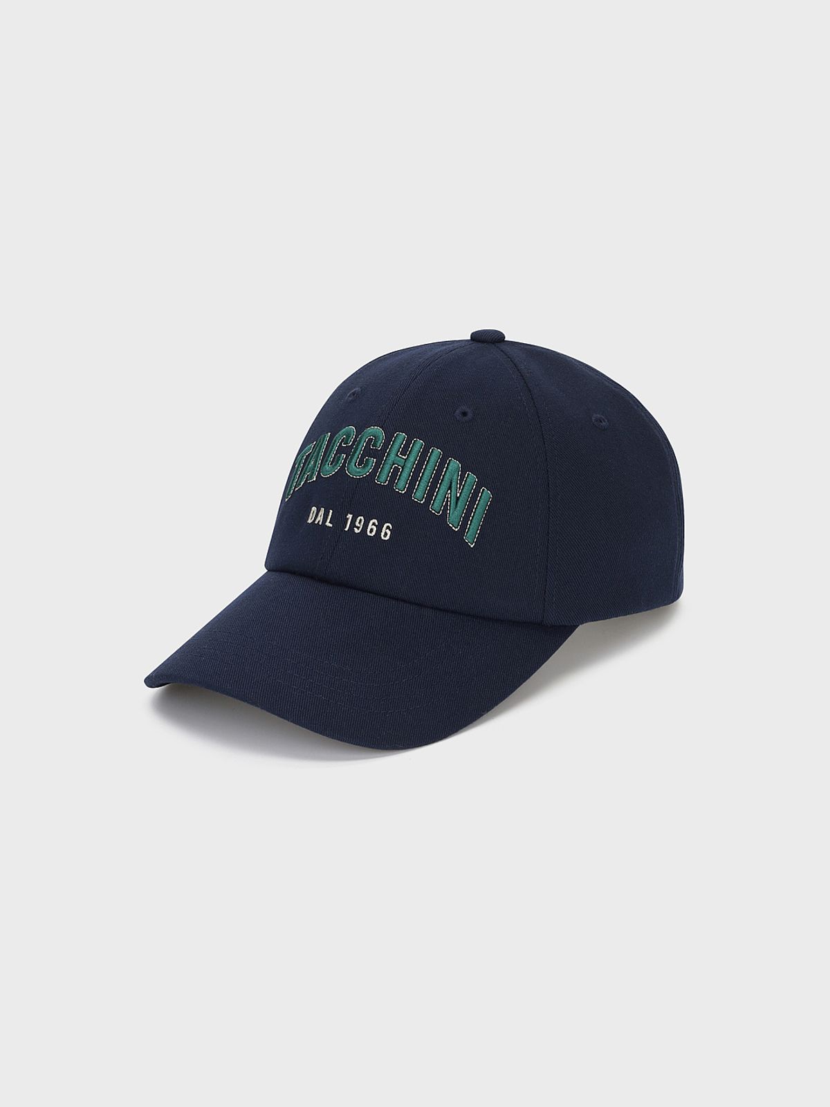 세르지오 타키니(SERGIO TACCHINI) U 레터링 코튼라이크 볼캡 (Navy)