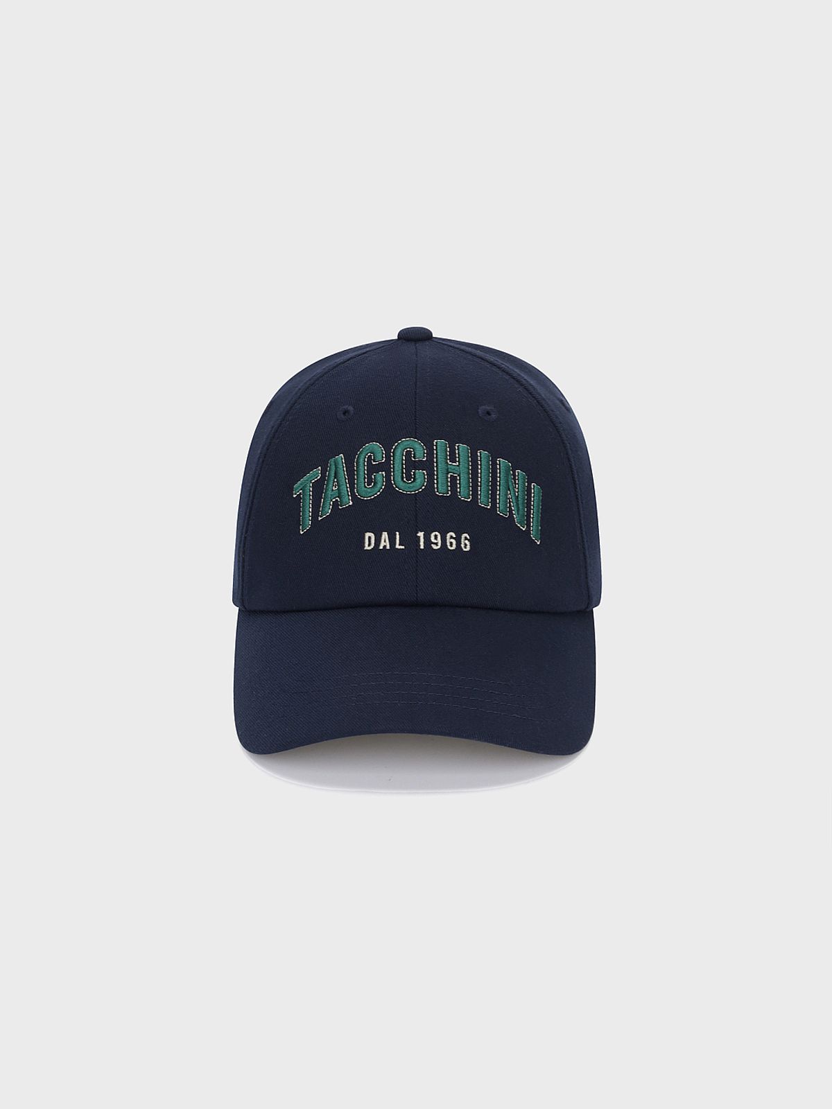 세르지오 타키니(SERGIO TACCHINI) U 레터링 코튼라이크 볼캡 (Navy)