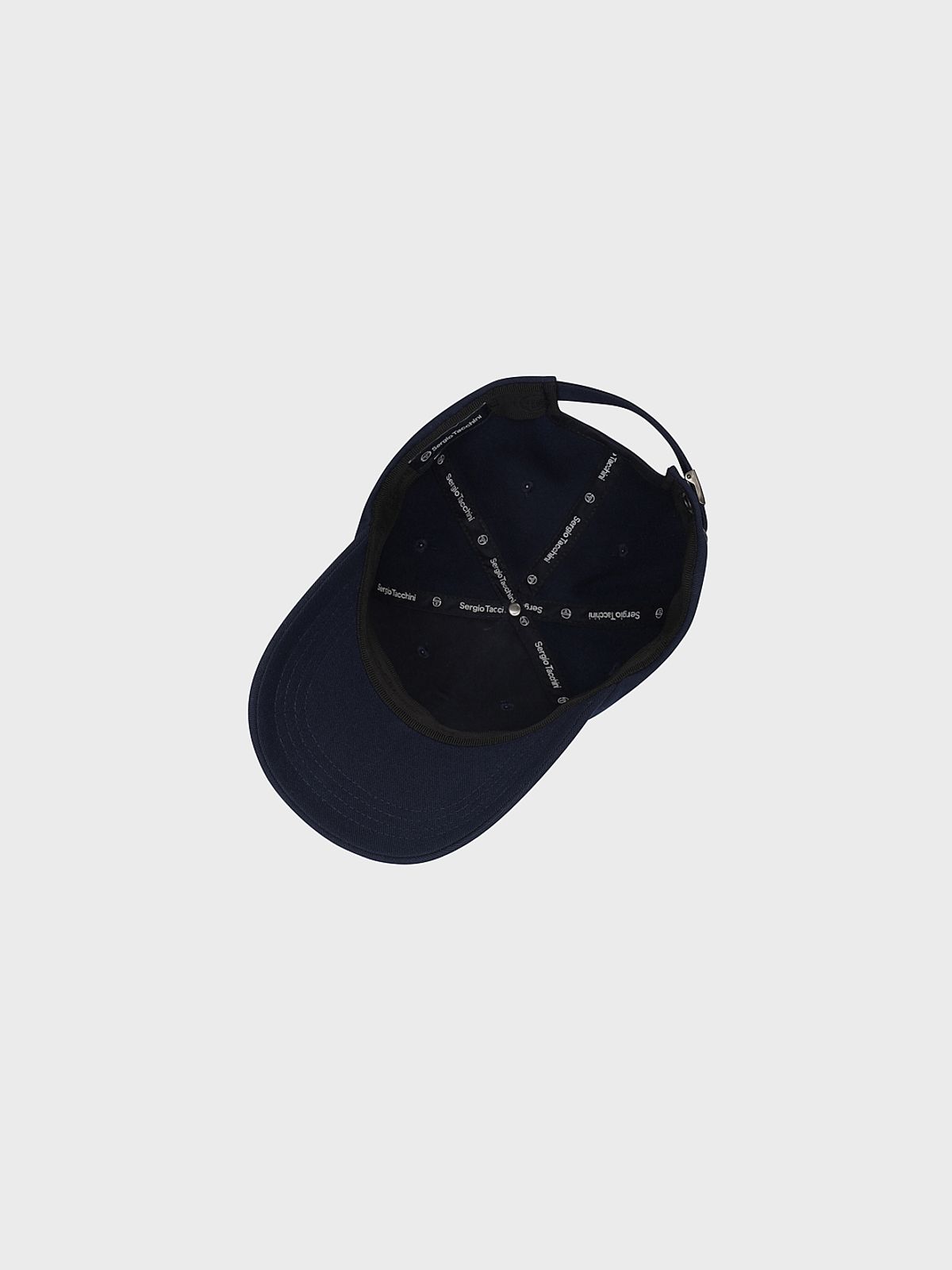 세르지오 타키니(SERGIO TACCHINI) U 레터링 코튼라이크 볼캡 (Navy)