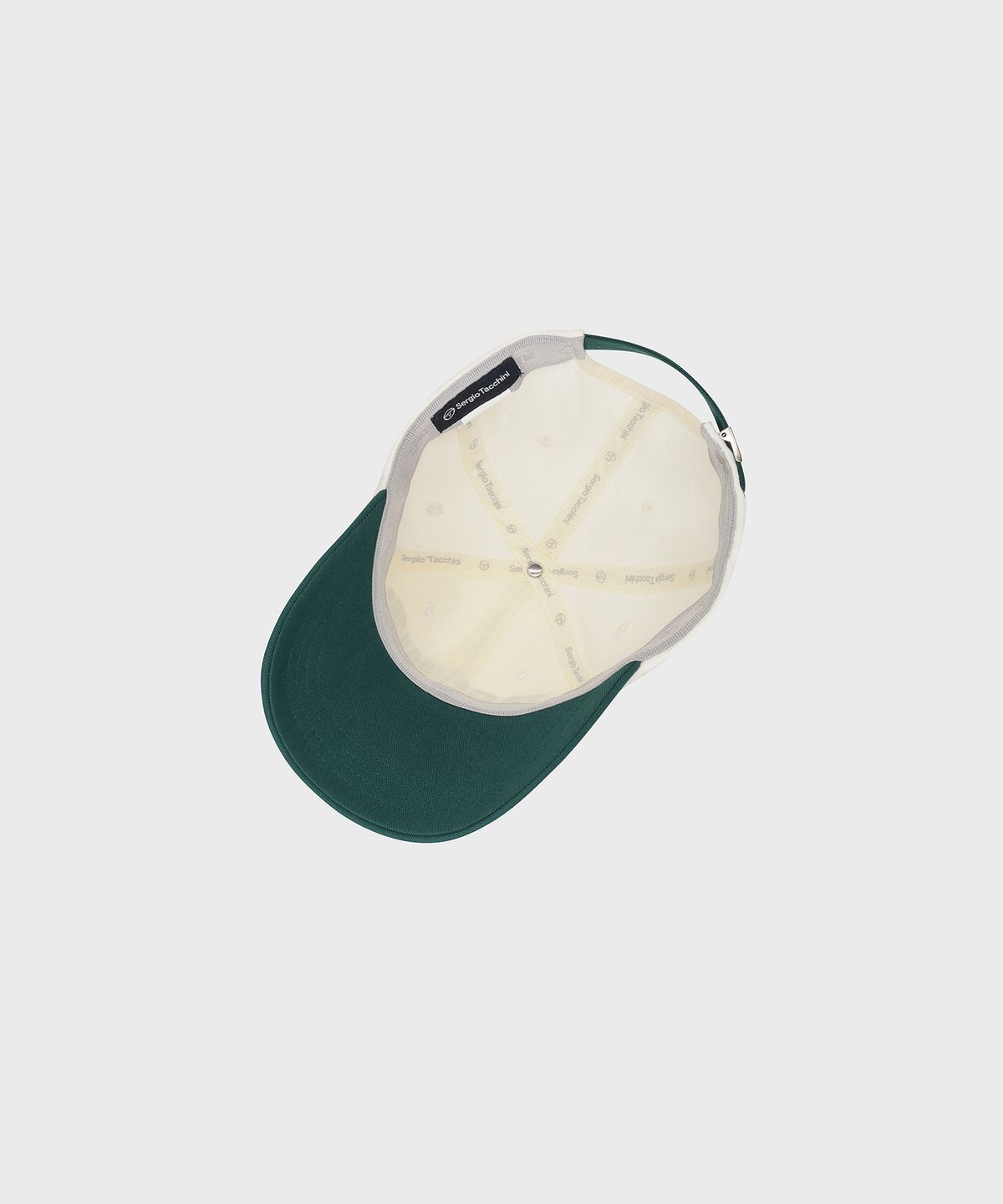 세르지오 타키니(SERGIO TACCHINI) U 레터링 코튼라이크 볼캡 (D.Green)