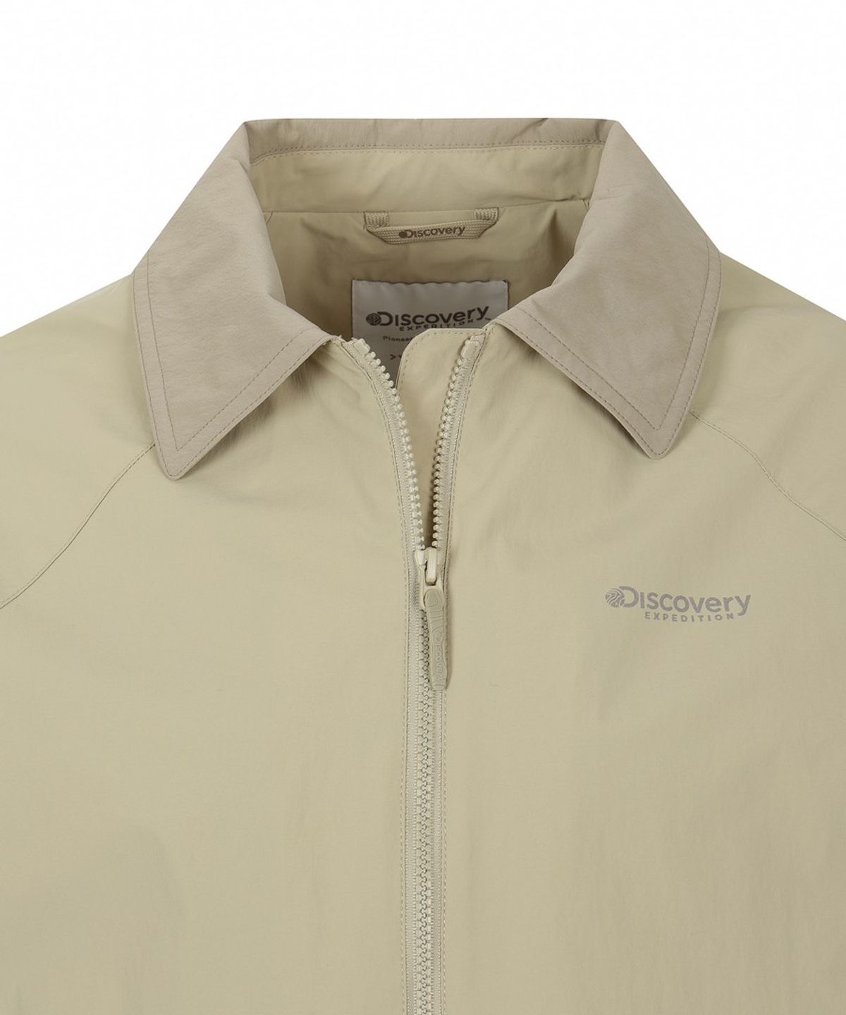 디스커버리 익스페디션(DISCOVERY EXPEDITION) 여성 베르텍스 2L 카라형 워크자켓 (L/BEIGE)