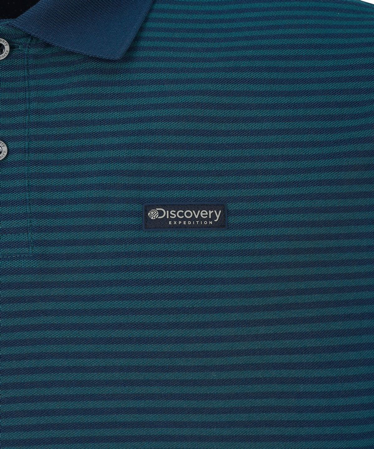 디스커버리 익스페디션(DISCOVERY EXPEDITION) 남성 테드 스트라이프 카라티 (D/NAVY)