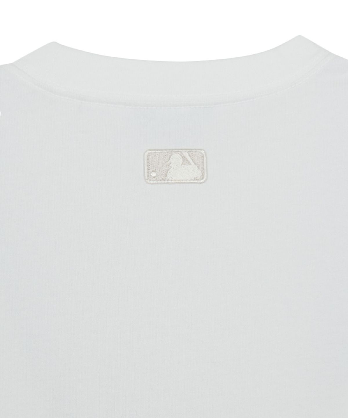 엠엘비(MLB) 베이직 헤비웨이트 오버핏 반팔 티셔츠 NYM (White)