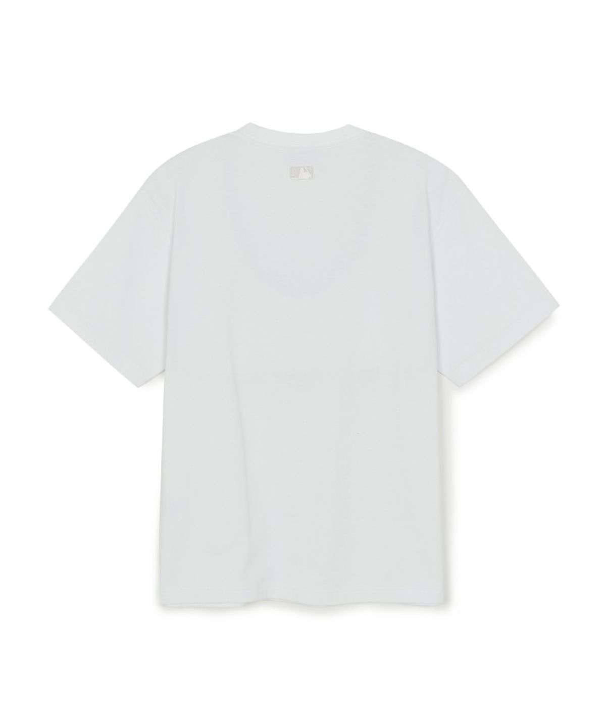 엠엘비(MLB) 베이직 헤비웨이트 오버핏 반팔 티셔츠 NY (White)