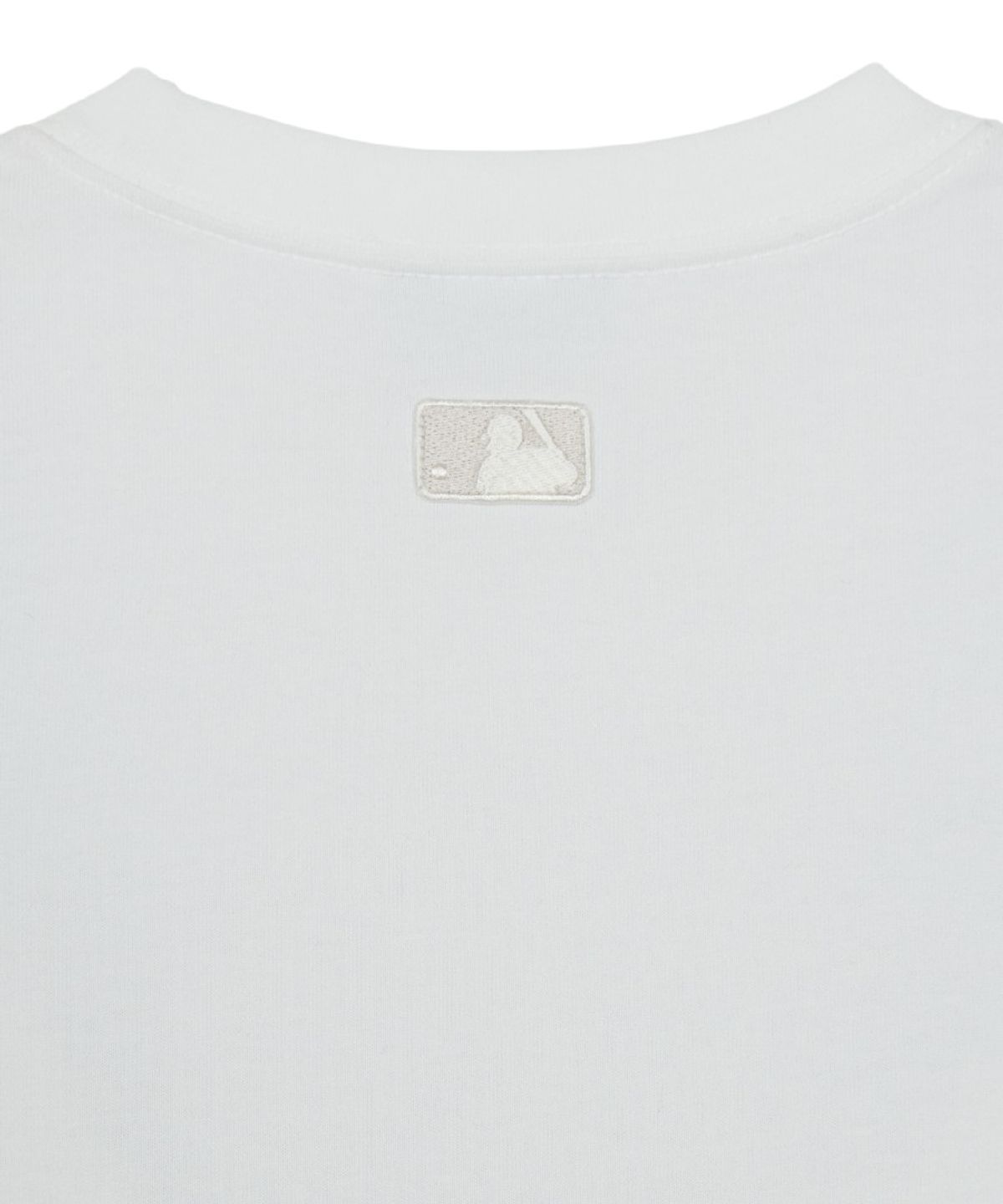 엠엘비(MLB) 베이직 헤비웨이트 오버핏 반팔 티셔츠 NY (White)