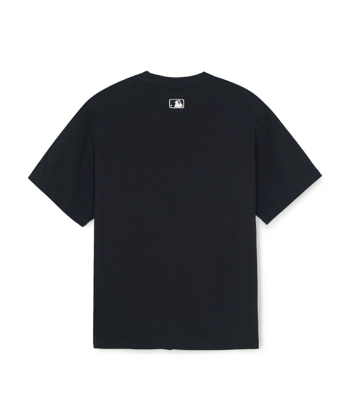엠엘비(MLB) 베이직 헤비웨이트 오버핏 반팔 티셔츠 NY (Black)