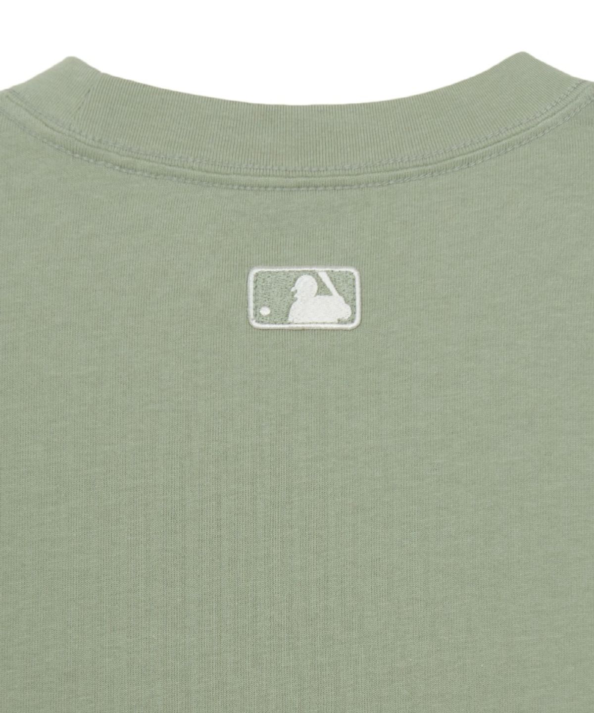 엠엘비(MLB) 베이직 헤비웨이트 오버핏 반팔 티셔츠 BOS (L.Green)