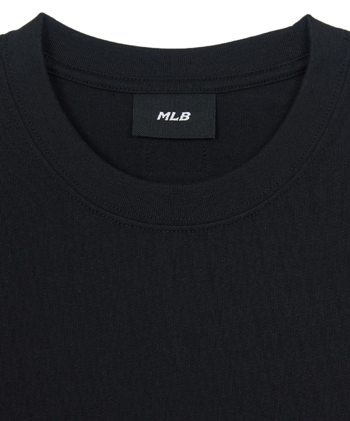 엠엘비(MLB) 베이직 헤비웨이트 오버핏 반팔 티셔츠 SF (Black)