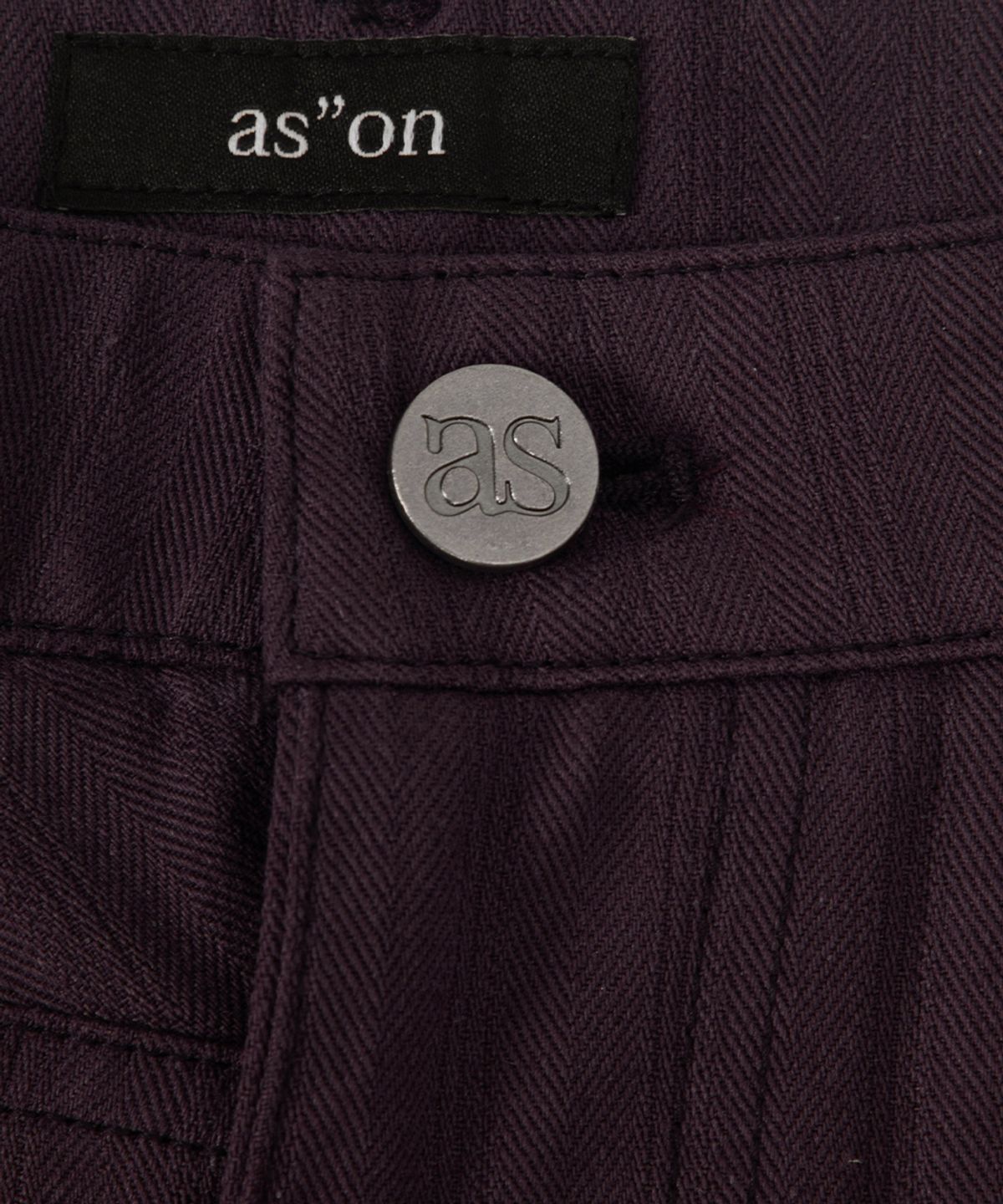 애즈온(ASON) TINA TWILL PANTS / PURPLE