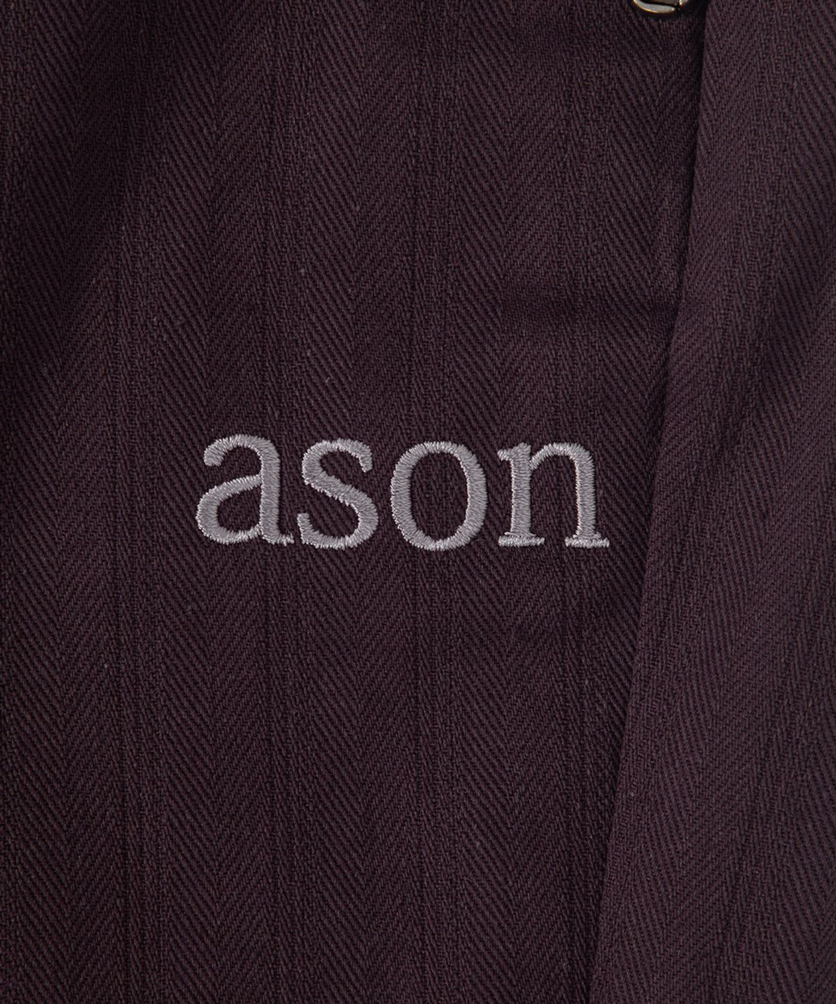 애즈온(ASON) TINA TWILL PANTS / PURPLE