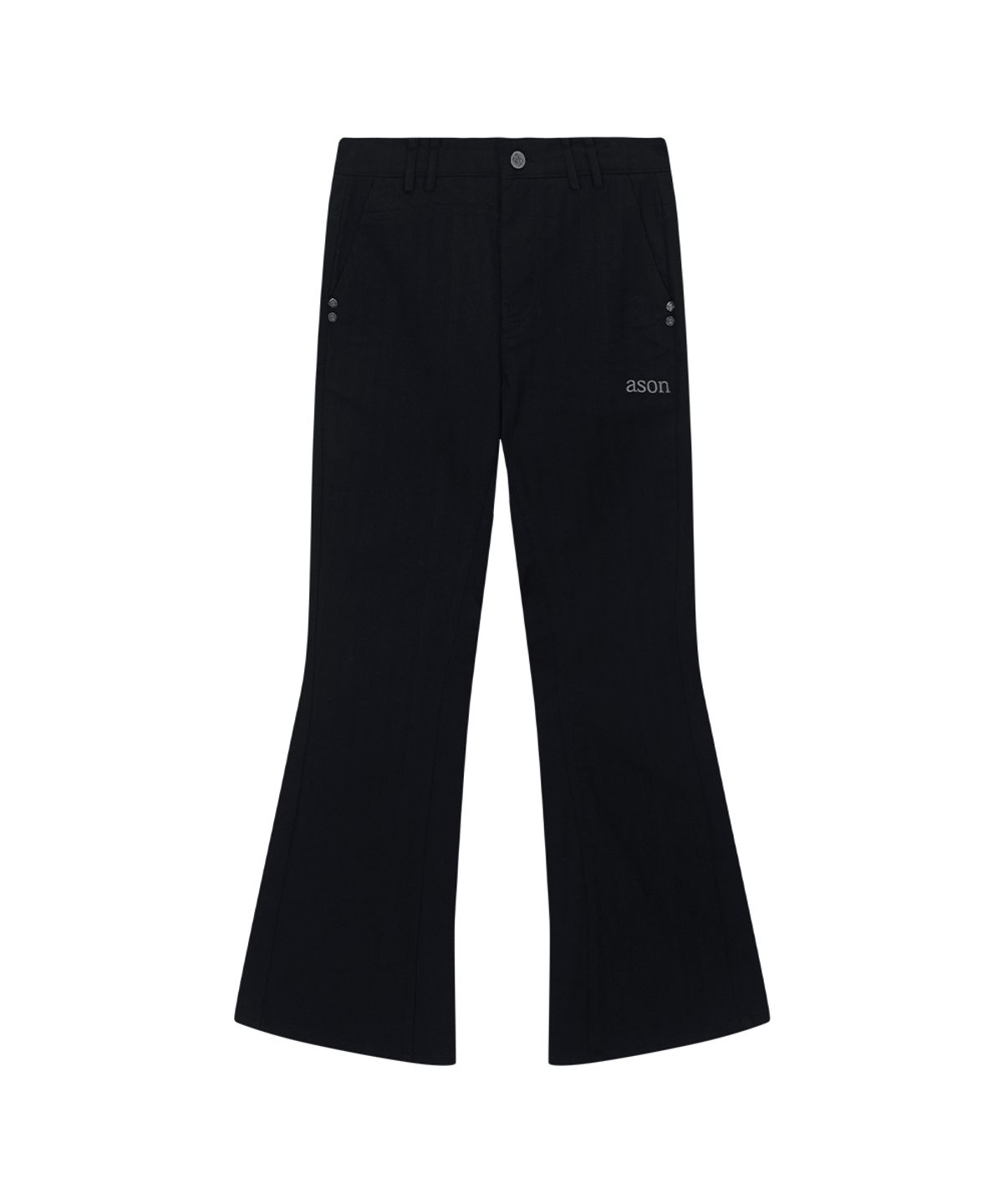 애즈온(ASON) TINA TWILL PANTS / BLACK