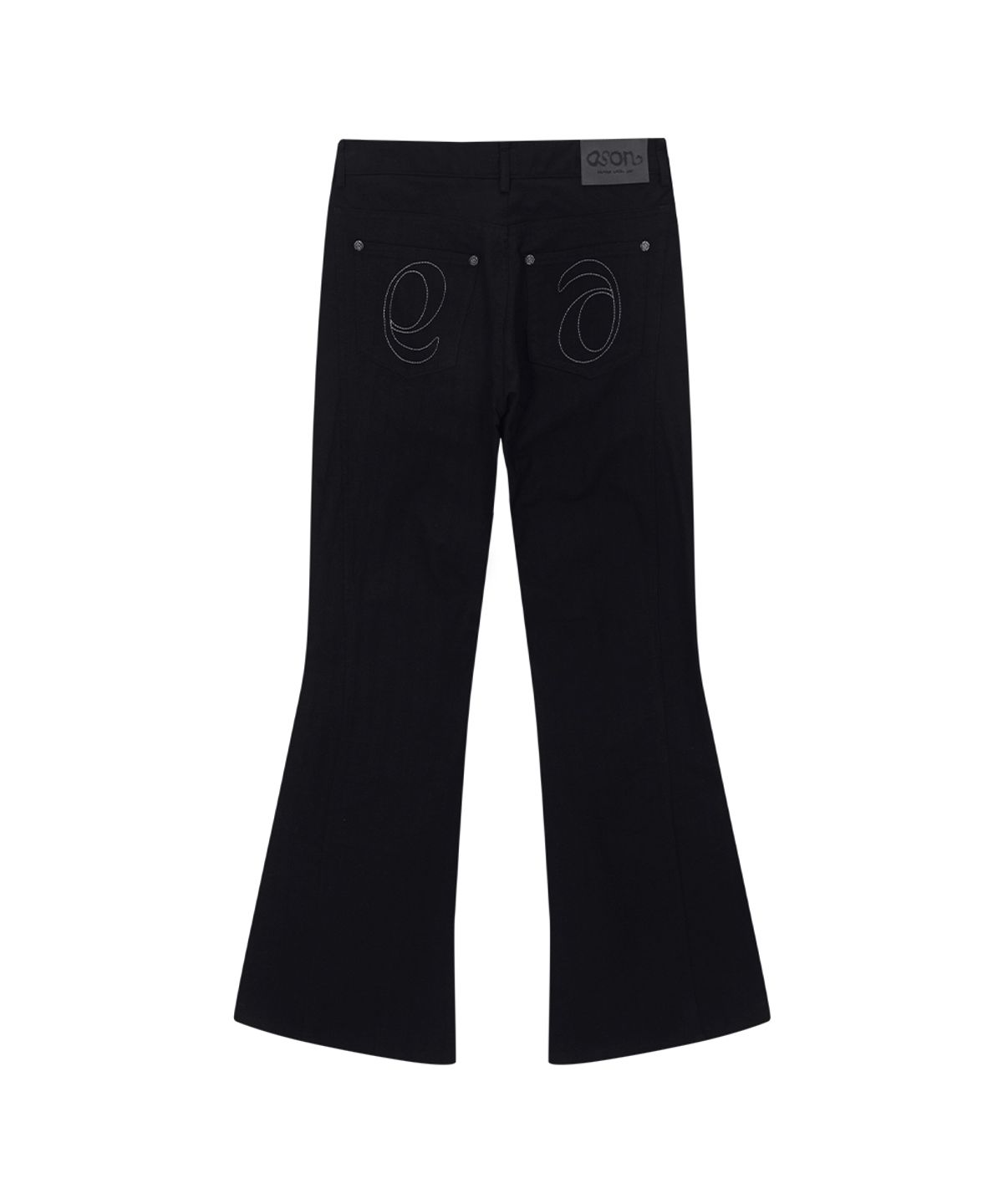 애즈온(ASON) TINA TWILL PANTS / BLACK