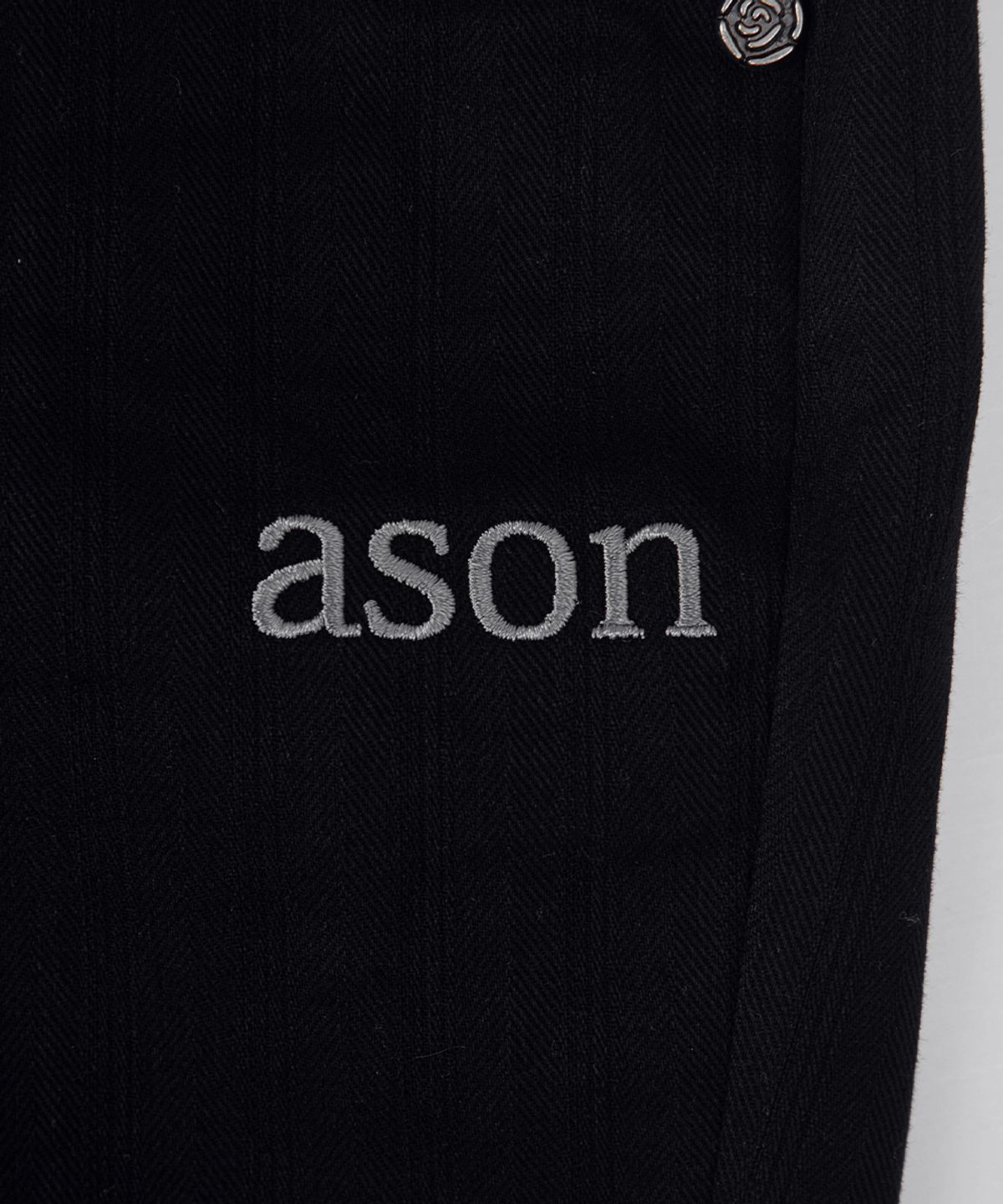 애즈온(ASON) TINA TWILL PANTS / BLACK