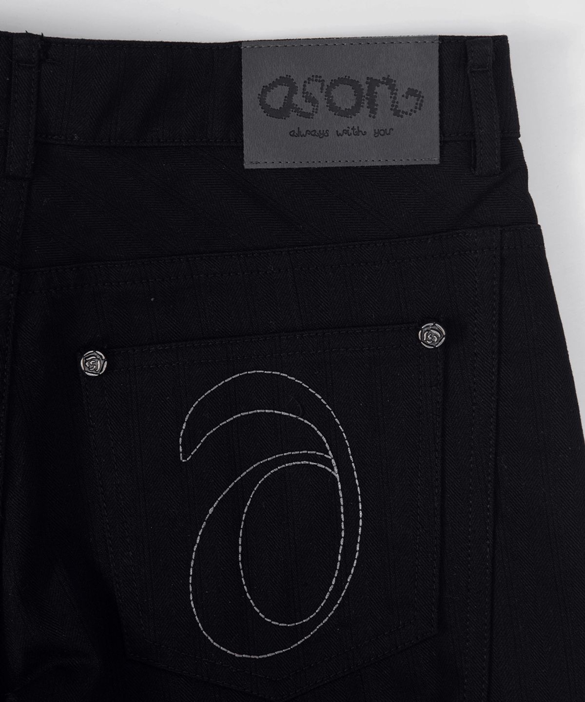 애즈온(ASON) TINA TWILL PANTS / BLACK