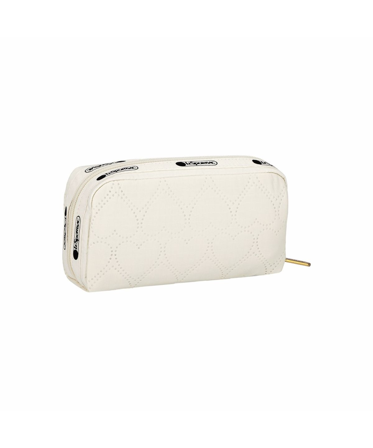 레스포색(LESPORTSAC) 에크루 하트 데보스 렉탱귤러 코스메틱 파우치 [6511.HE64]