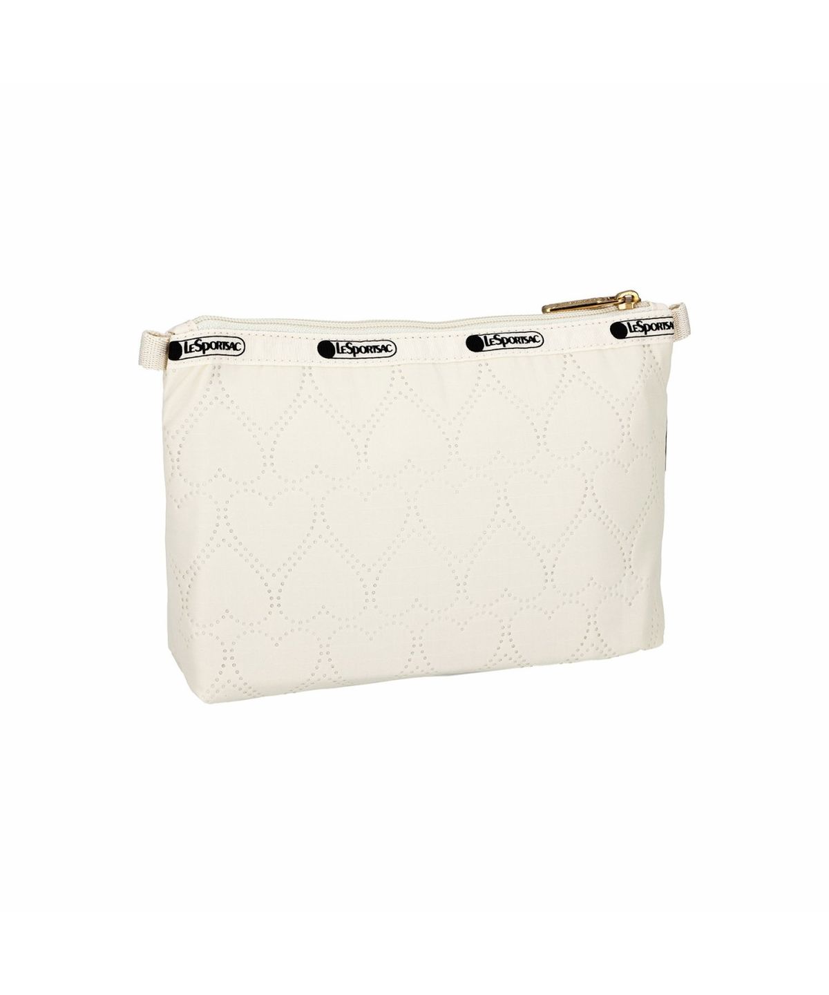 레스포색(LESPORTSAC) 에크루 하트 데보스 코스메틱 클러치 [7105.HE64]