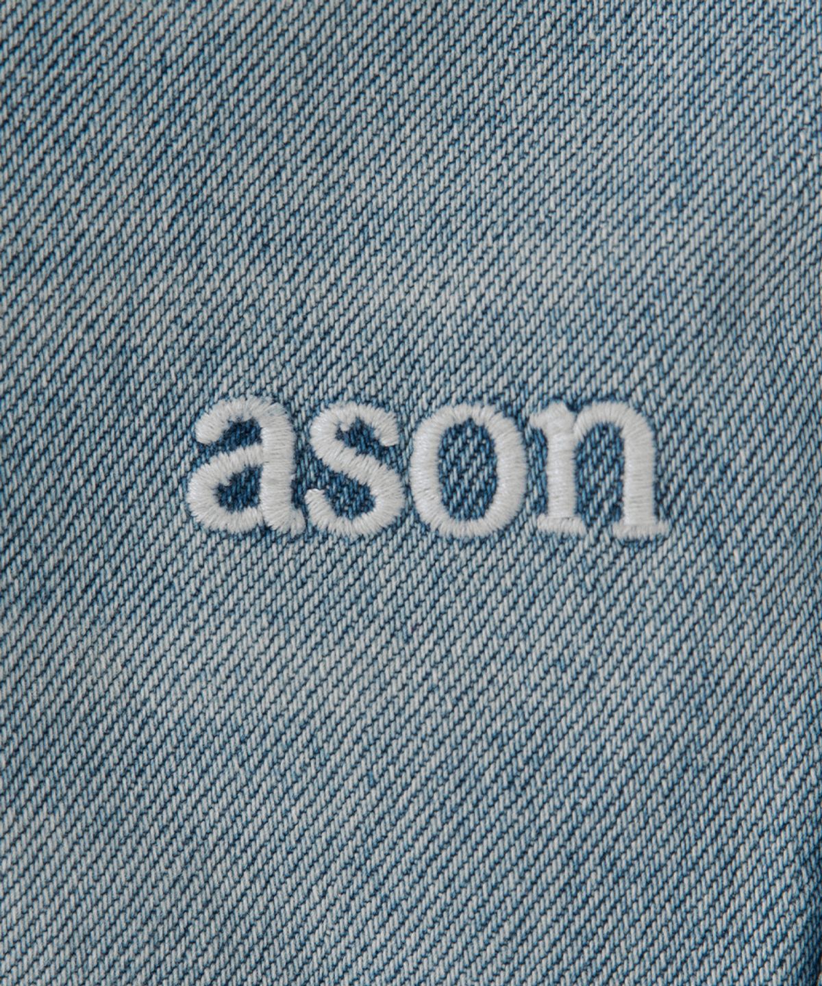 애즈온(ASON) SKY DAMAGE PANTS