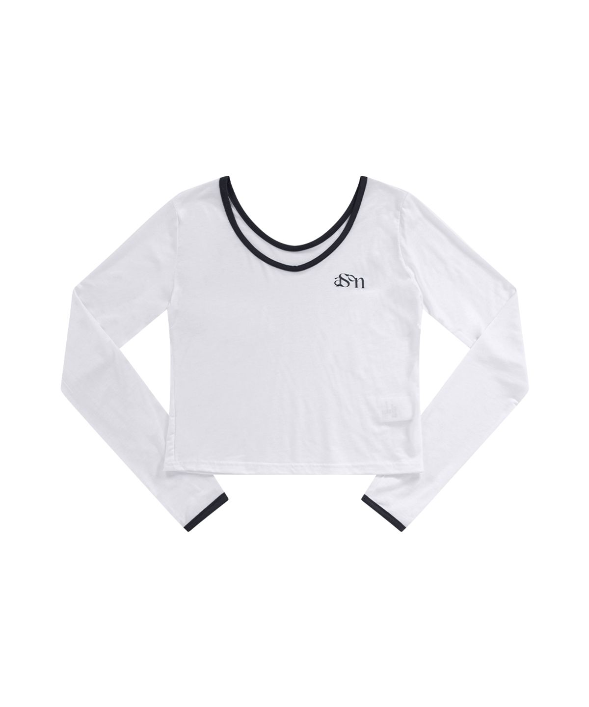 애즈온(ASON) EVE RINGER TEE / WHITE