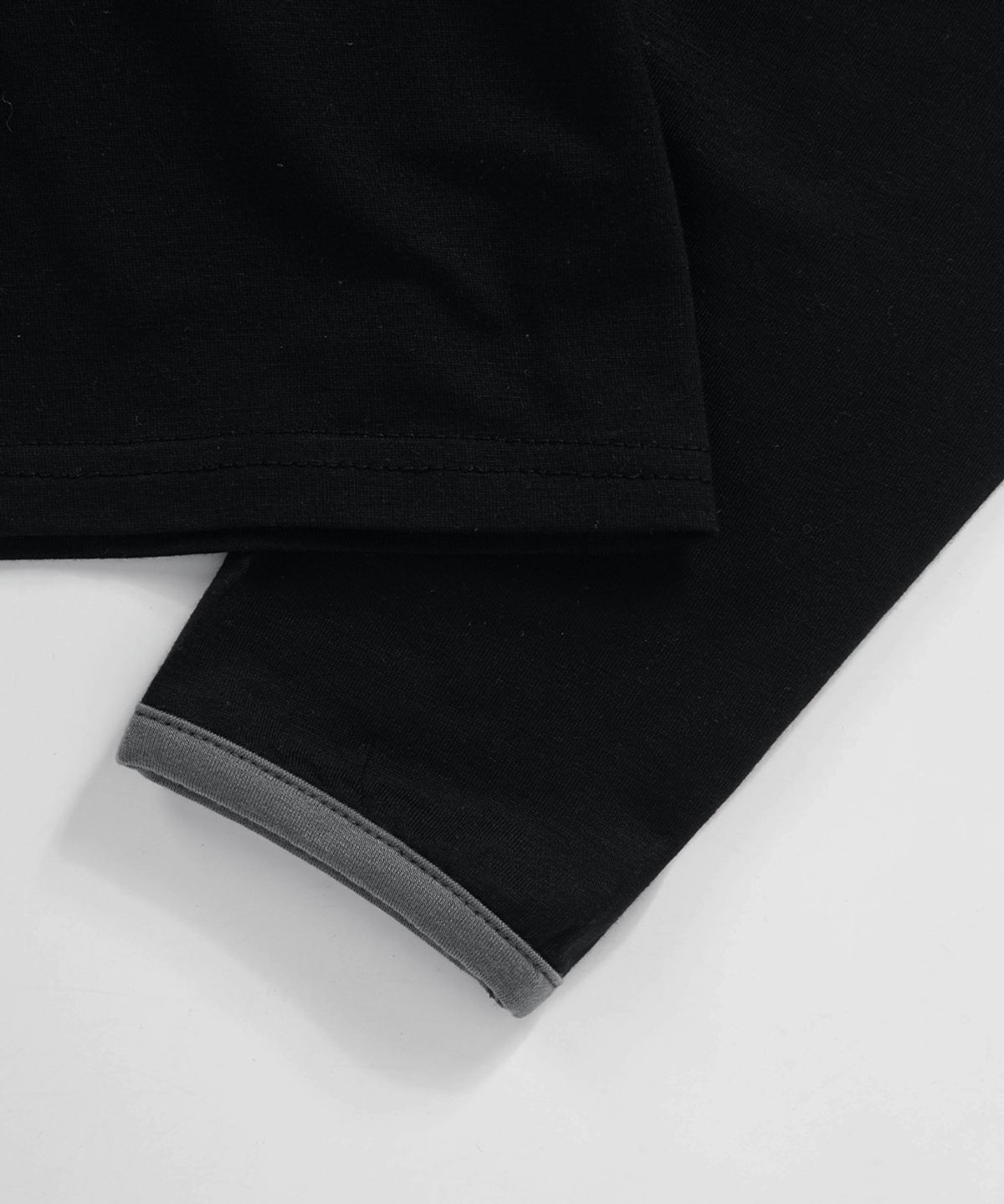 애즈온(ASON) EVE RINGER TEE / BLACK