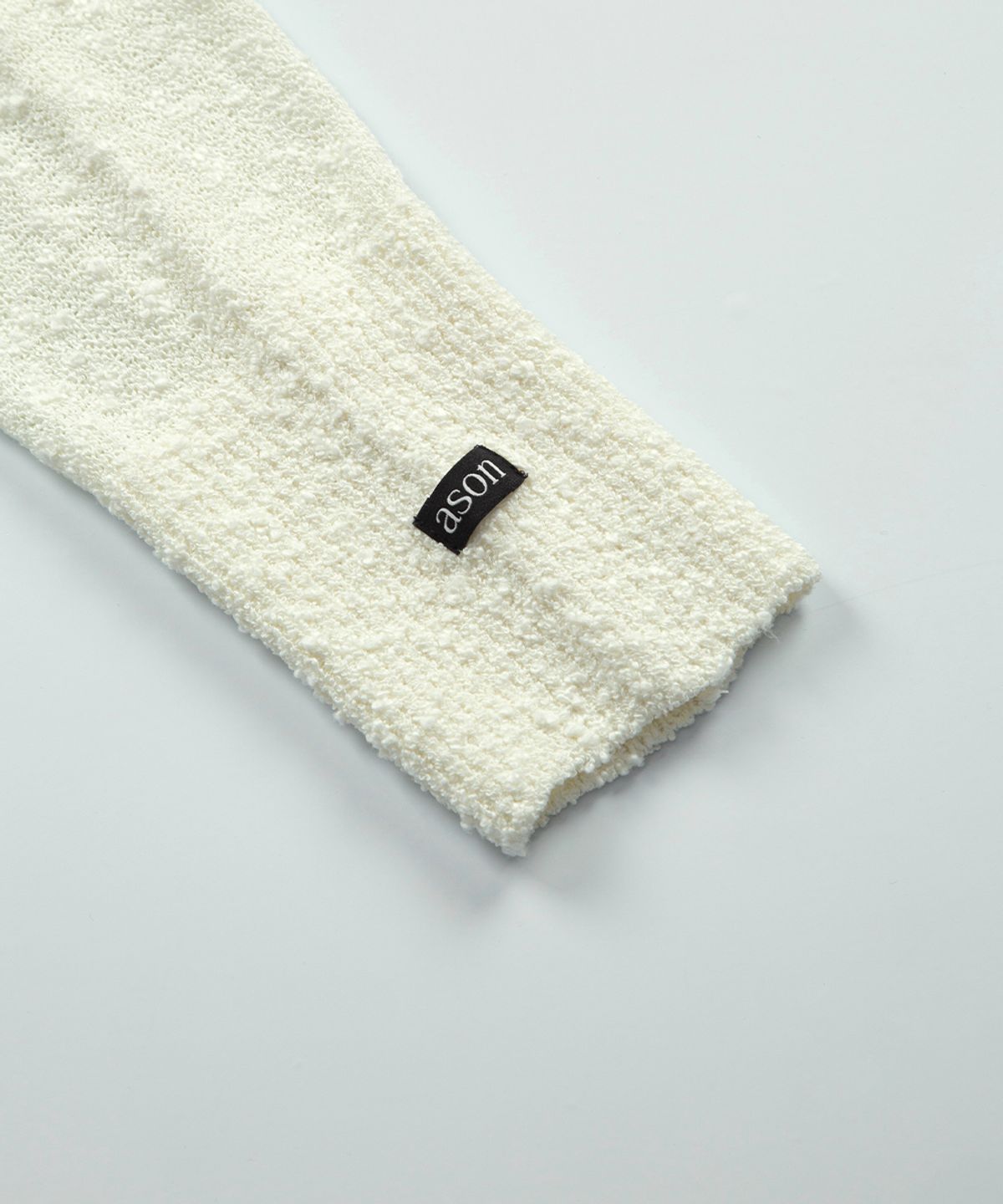 애즈온(ASON) KIRA OFF-SHOULDER KNIT / IVORY