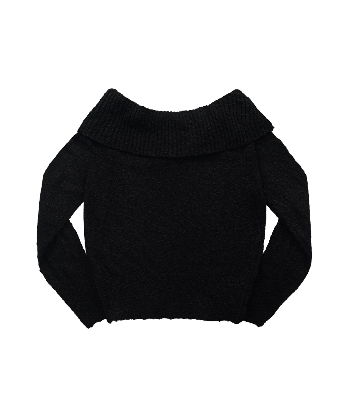 애즈온(ASON) KIRA OFF-SHOULDER KNIT / BLACK