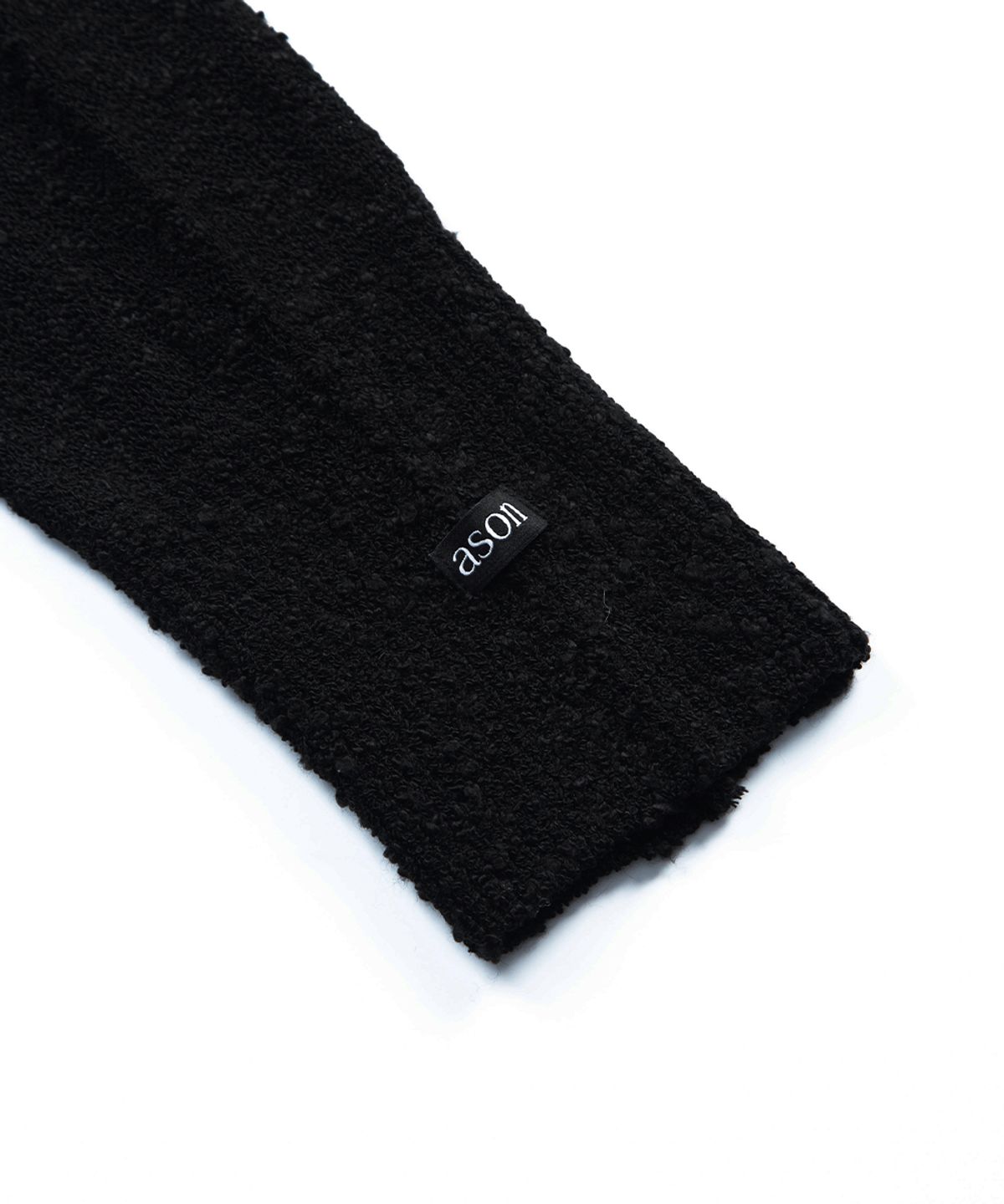 애즈온(ASON) KIRA OFF-SHOULDER KNIT / BLACK