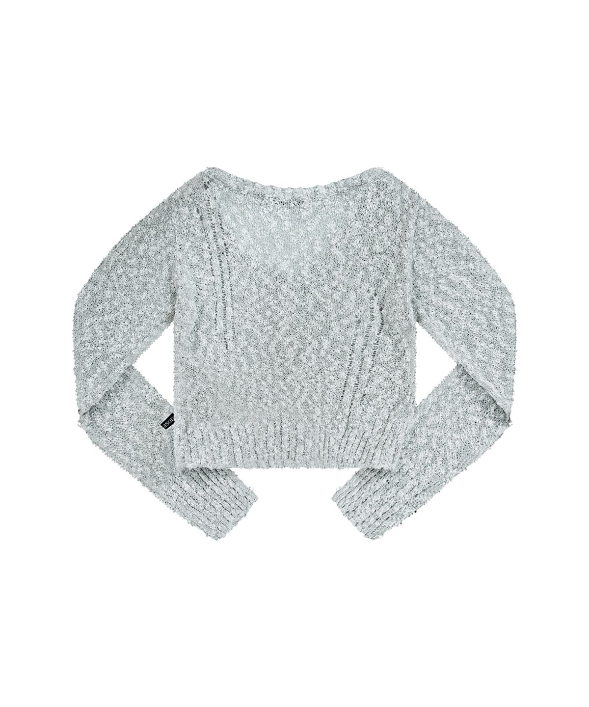애즈온(ASON) ICE BOUCLE KNIT / GRAY