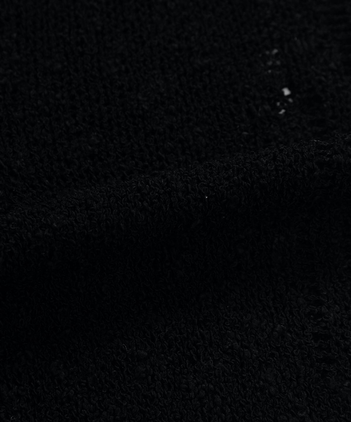 애즈온(ASON) ICE BOUCLE KNIT / BLACK