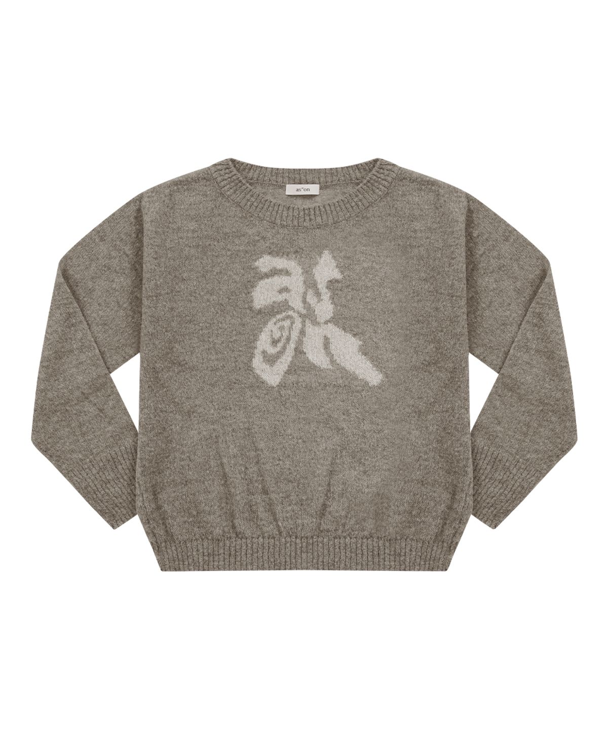 애즈온(ASON) MAZE KNIT / BEIGE