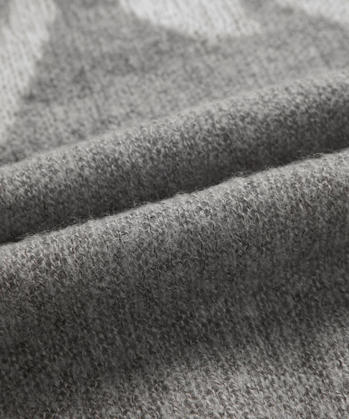 애즈온(ASON) MAZE KNIT / GRAY