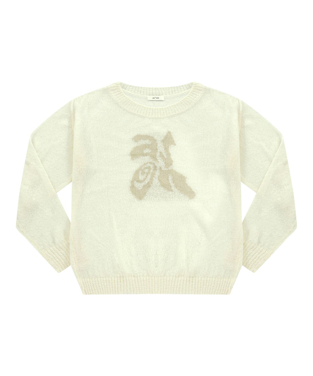 애즈온(ASON) MAZE KNIT / IVORY