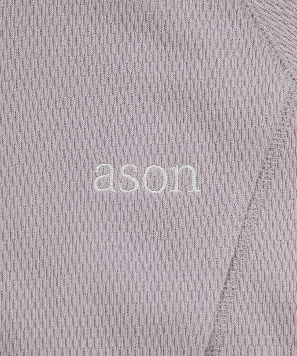 애즈온(ASON) BUNNY TRAINING HOOD ZIP-UP / PINK
