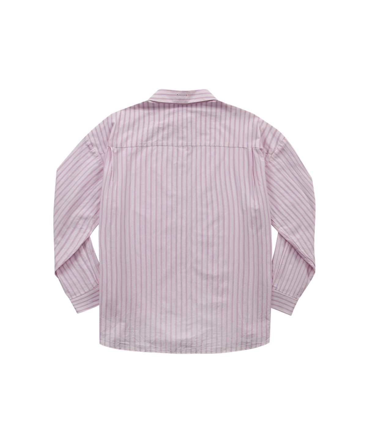 애즈온(ASON) LOPY STRIPE SHIRT / PINK