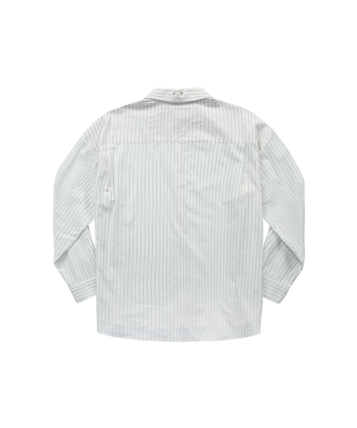 애즈온(ASON) LOPY STRIPE SHIRT / IVORY