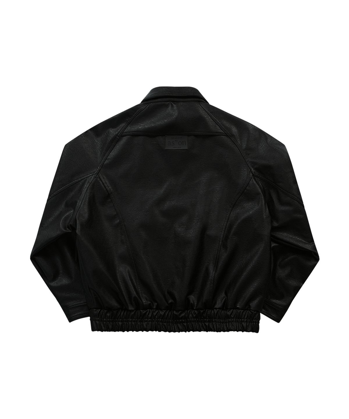 애즈온(ASON) RILT LEATHER JACKET / BLACK