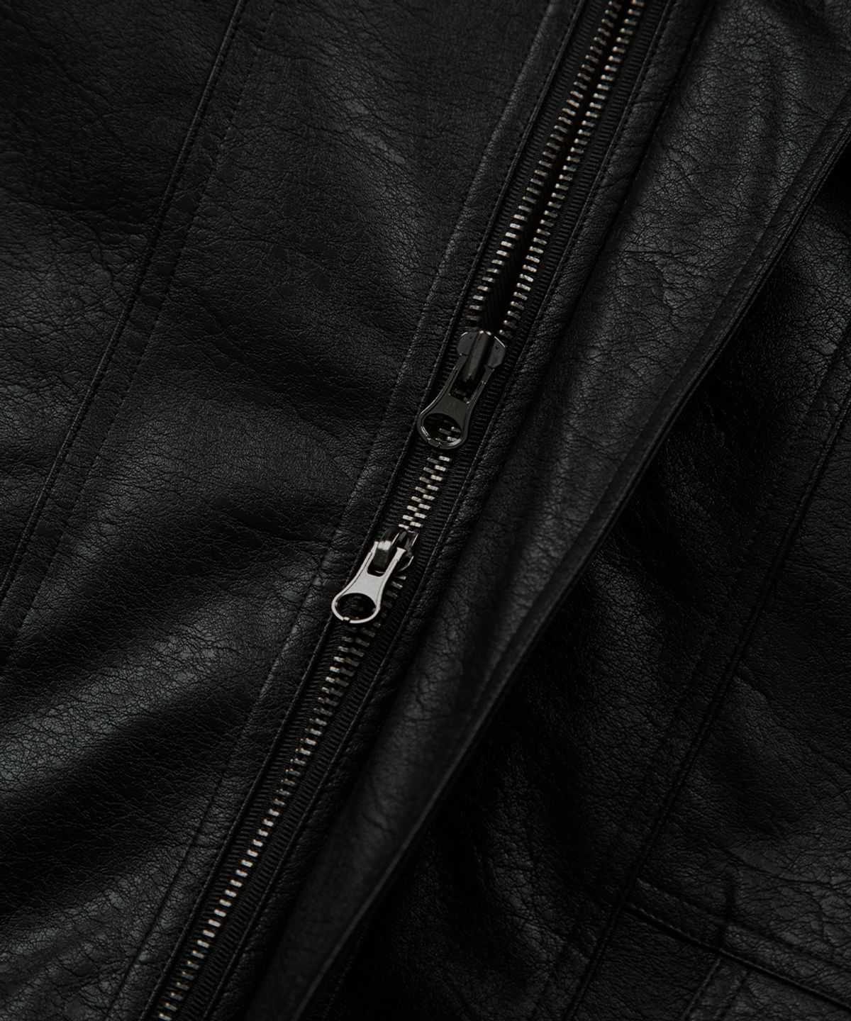 애즈온(ASON) RILT LEATHER JACKET / BLACK