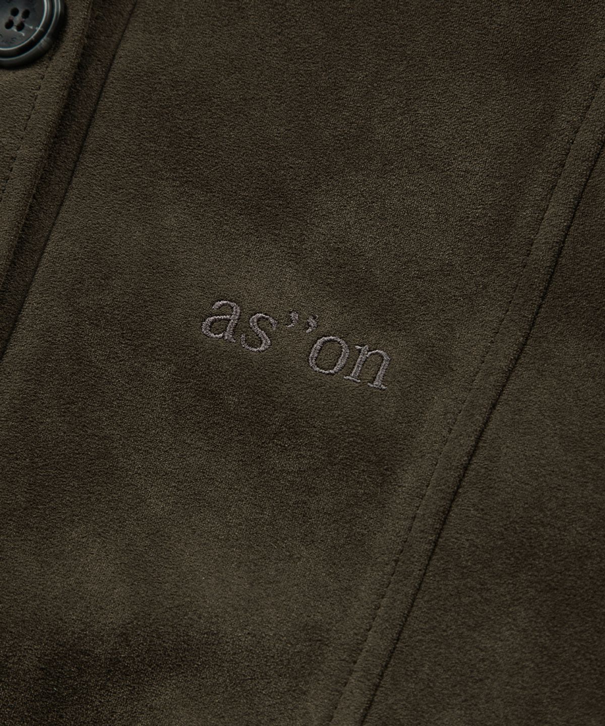 애즈온(ASON) DUMBO SUEDE JACKET / BROWN